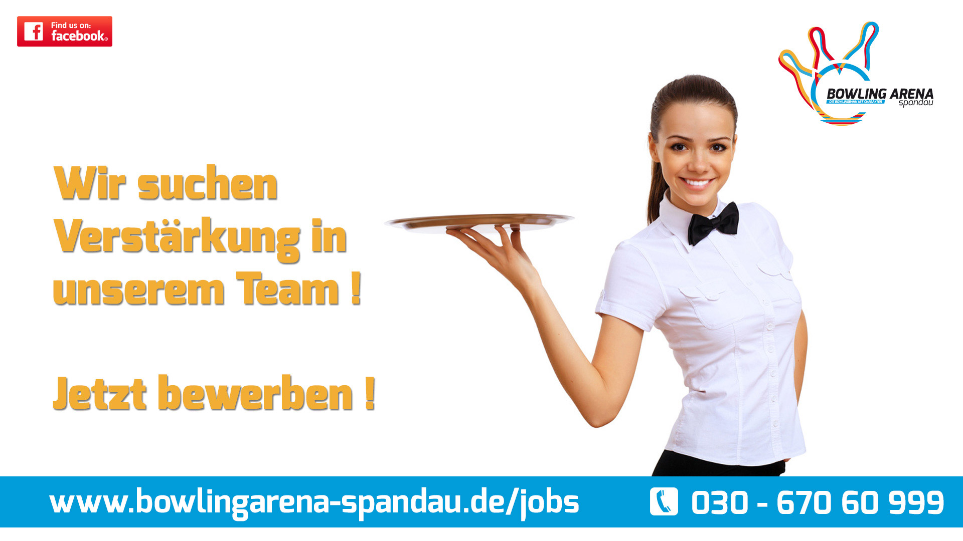 Jobs in der Bowling Arena Spandau